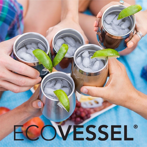 EcoVessel Safe, reusable, BPAfree drink bottle options Free