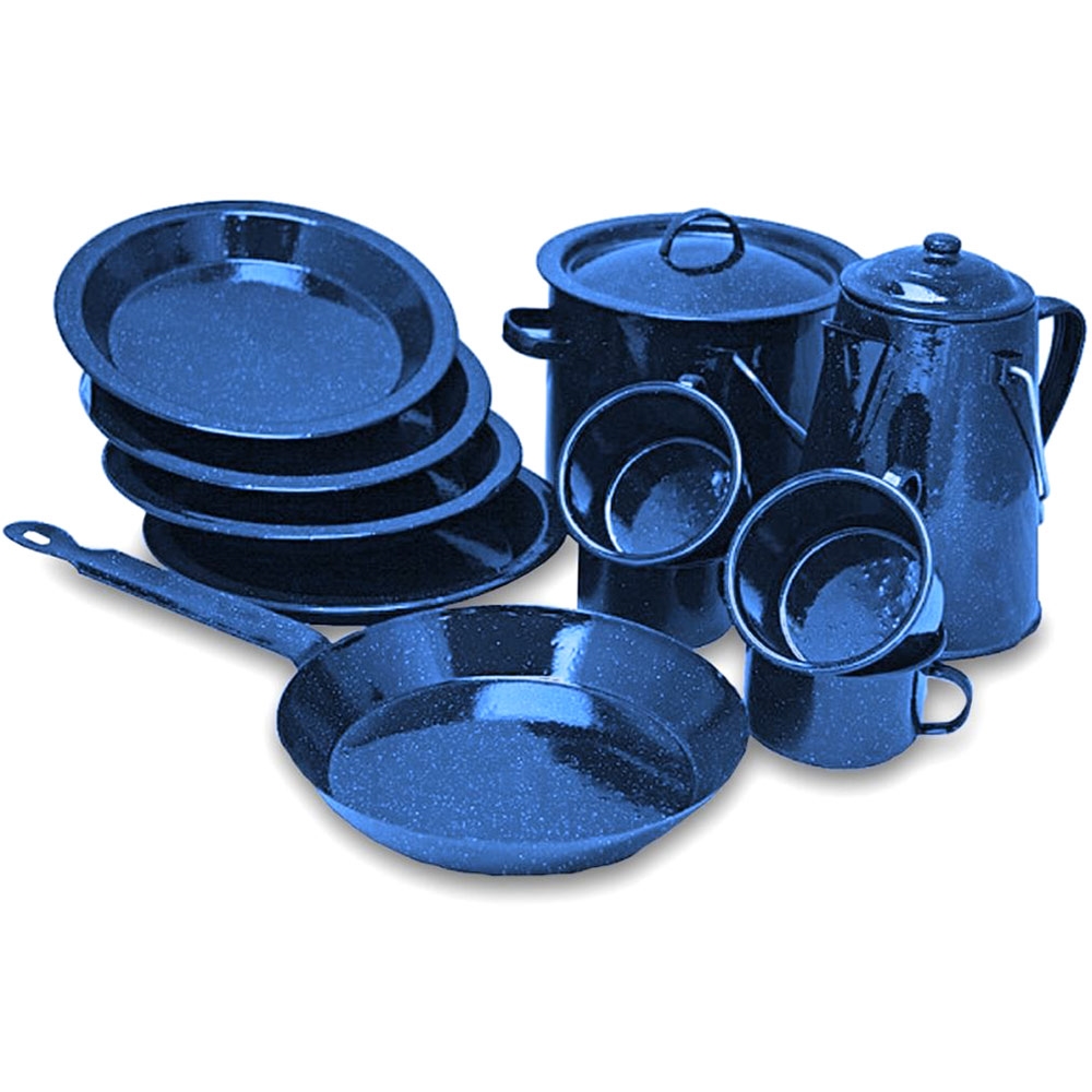 Campfire Enamel Cook Set 11 Pce Snowys Outdoors