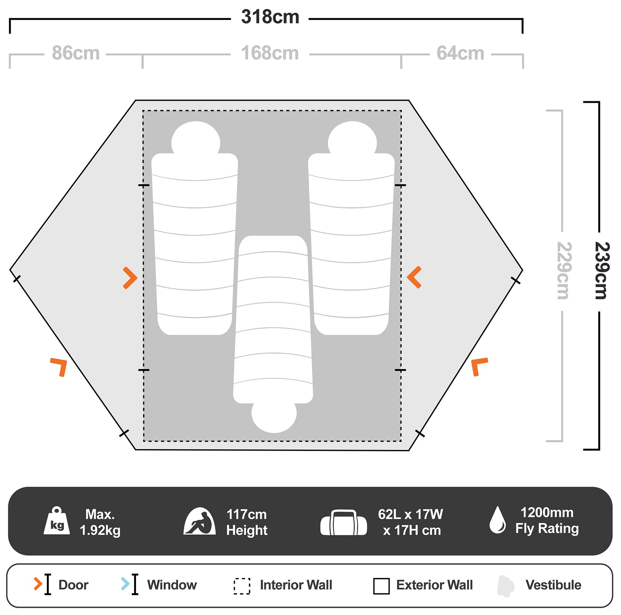 Marmot Tungsten Ultralight 3Person Tent Low Prices Everyday Snowys