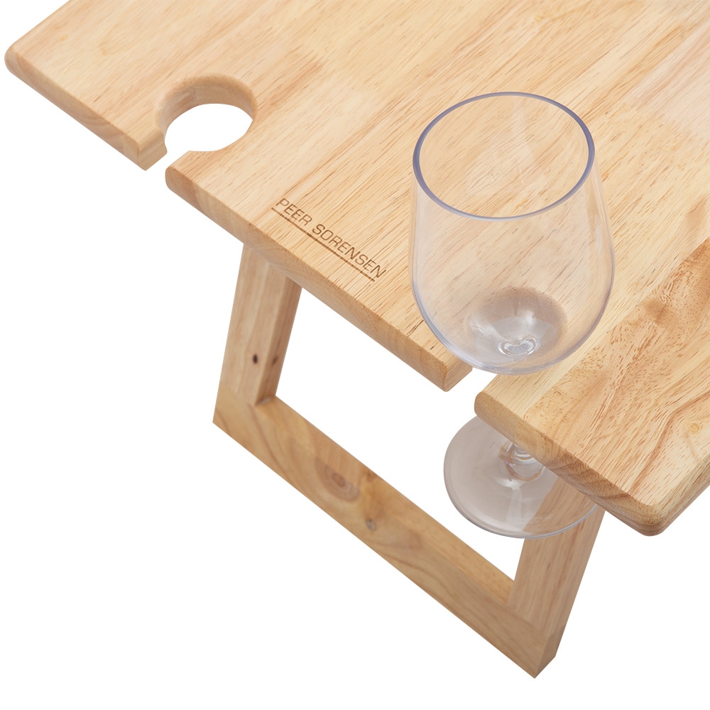 Peer Sorensen Large Rectangular Folding Picnic Table Rubberwood Free