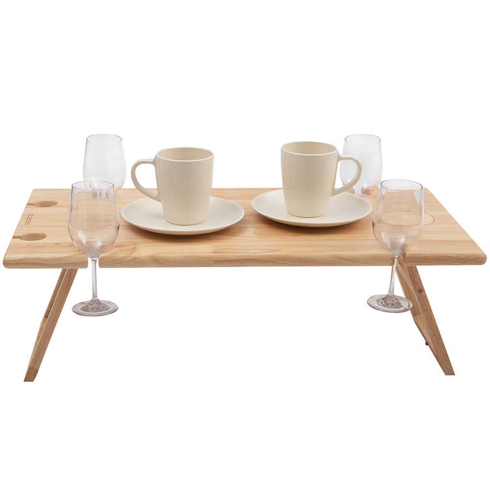 Peer Sorensen Large Rectangular Folding Picnic Table Rubberwood Free