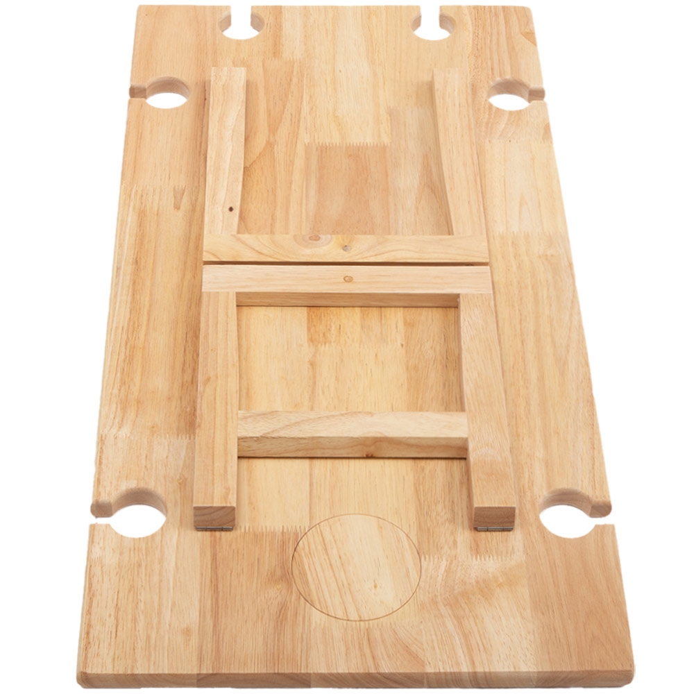 Peer Sorensen Large Rectangular Folding Picnic Table Rubberwood Free