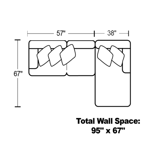 Kingston Modular Sectional in Pewter (Includes Sofas and Sectionals