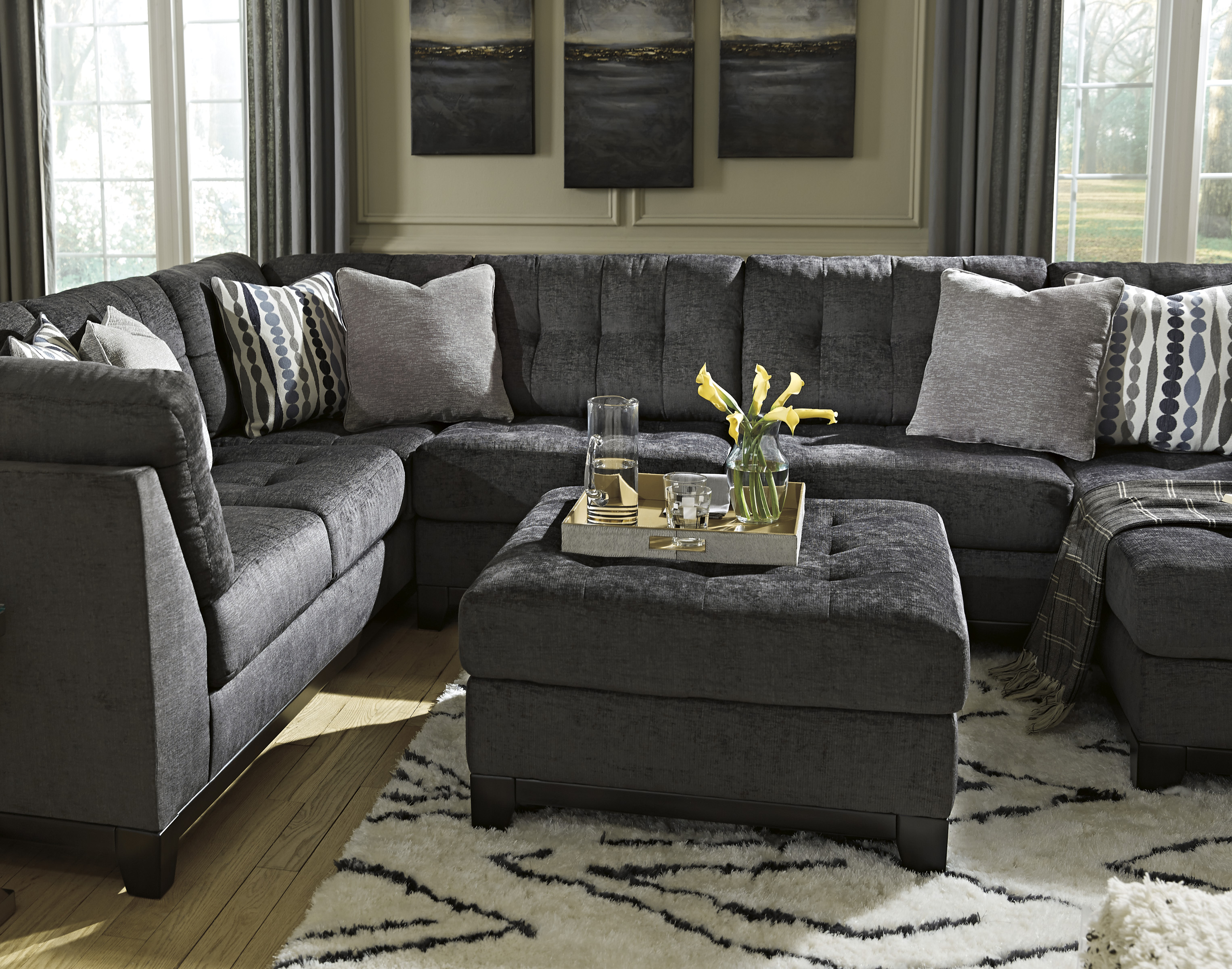 Reidshire 67602 Oversized Square Ottoman Sofas and Sectionals