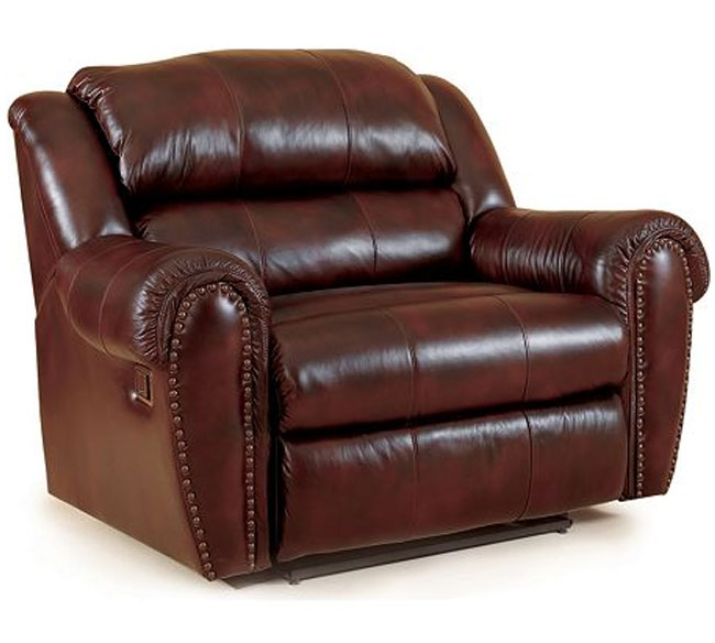 Lane Leather Reclining Sofa With Nailhead Trim Sofa Design Ideas