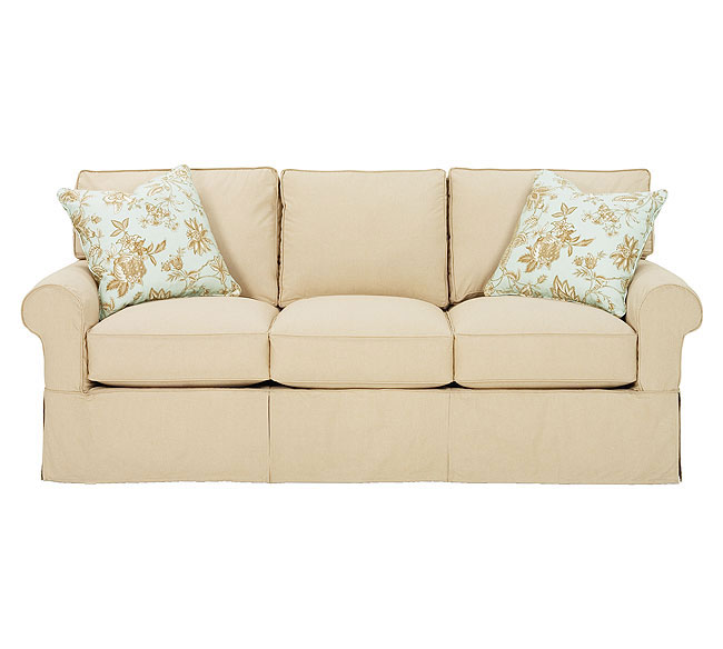 Nantucket A910 Slipcover Queen Sleeper 350 Sofas and Sectionals