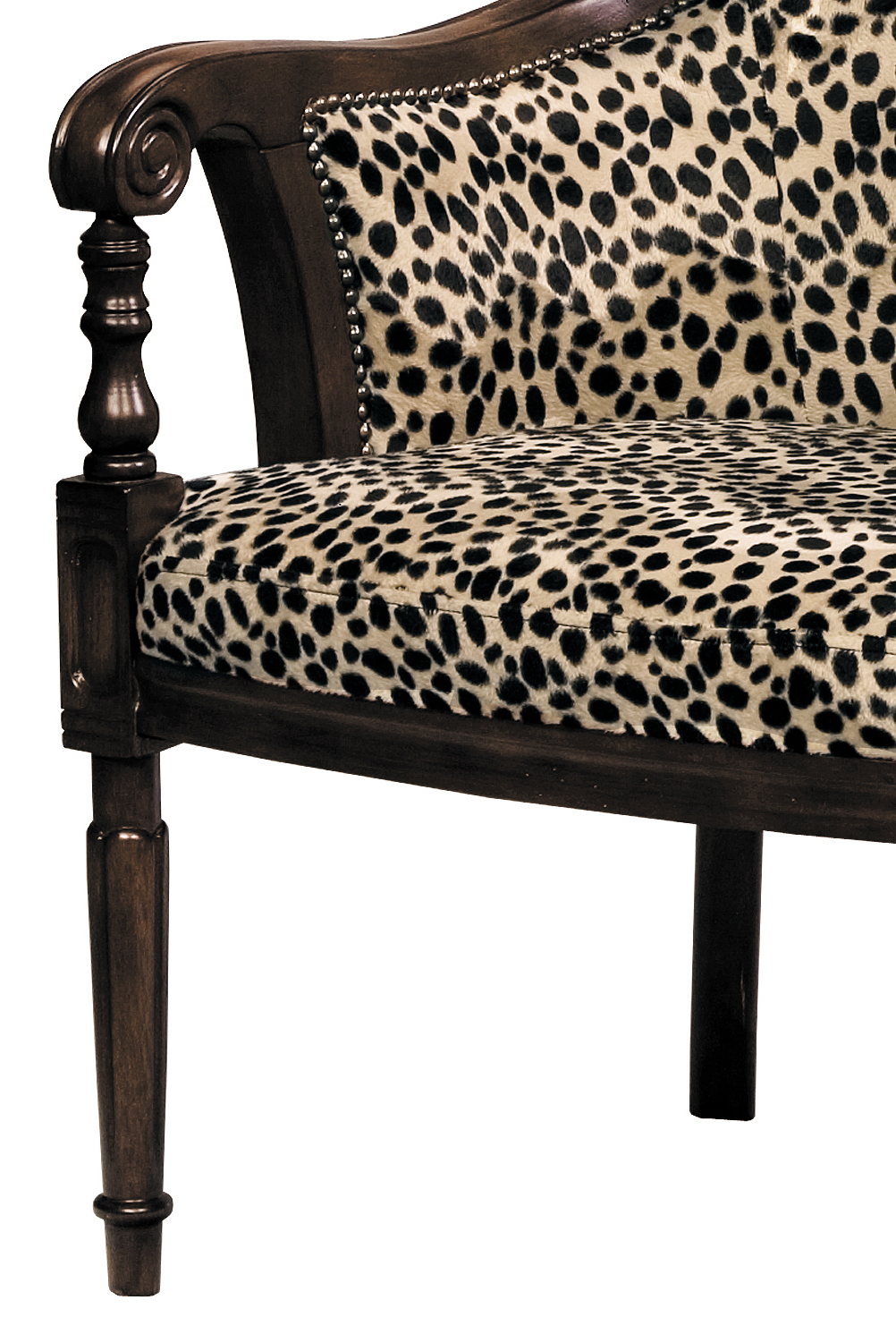 Lena Animal Print Accent Chair 11492 Sofas and Sectionals