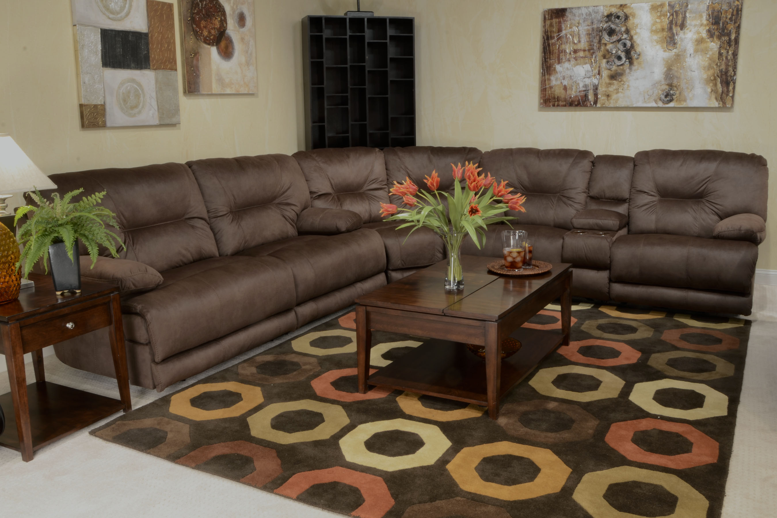 136 Noble Lay Flat Reclining Sectional Sofas and Sectionals