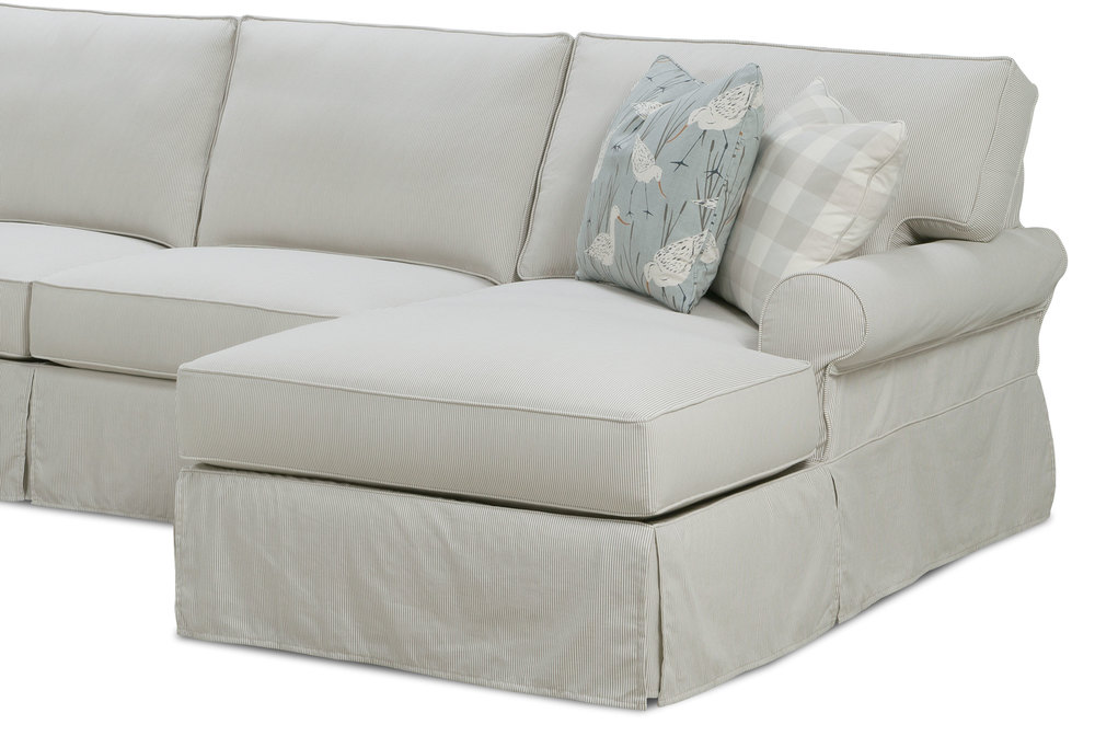 Easton P275 Slipcover Sectional Sofas and Sectionals