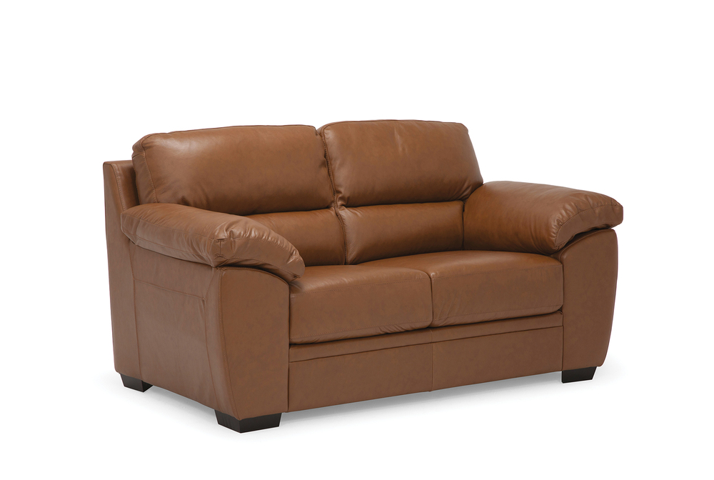 Talbot All Leather Sofa in Classic Sahara In Sofas and Sectionals