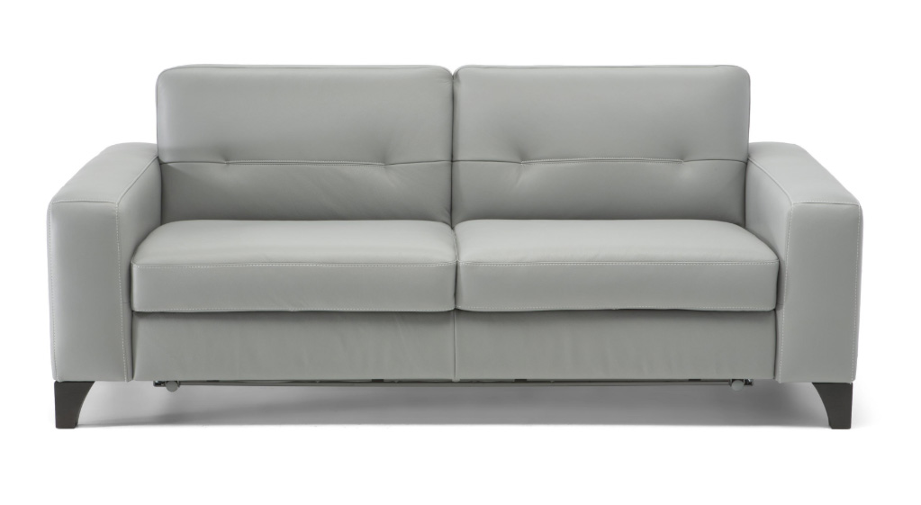 Natuzzi Leather Sleeper Sofa Odditieszone