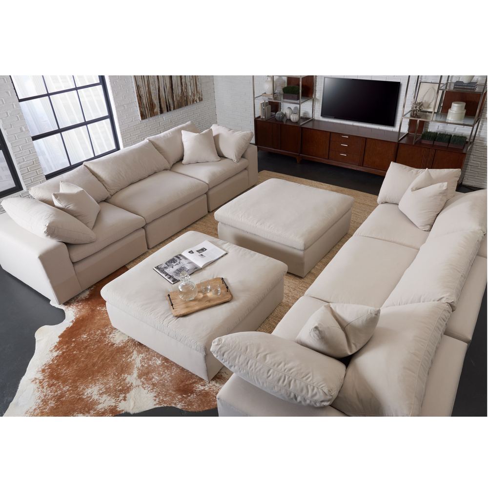 Monterey Stationary Sectional with Down Sofas and Sectionals