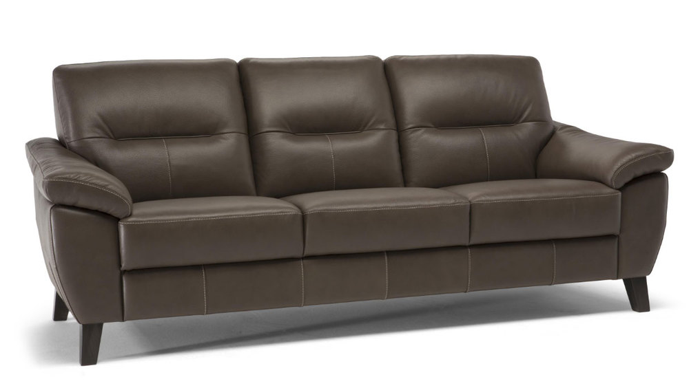 Natuzzi Campbell Top Grain Leather Sofa Sofa Design Ideas