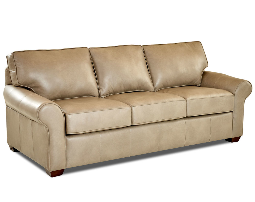 Journey 89" Leather Sofa (Made to order Sofas and Sectionals