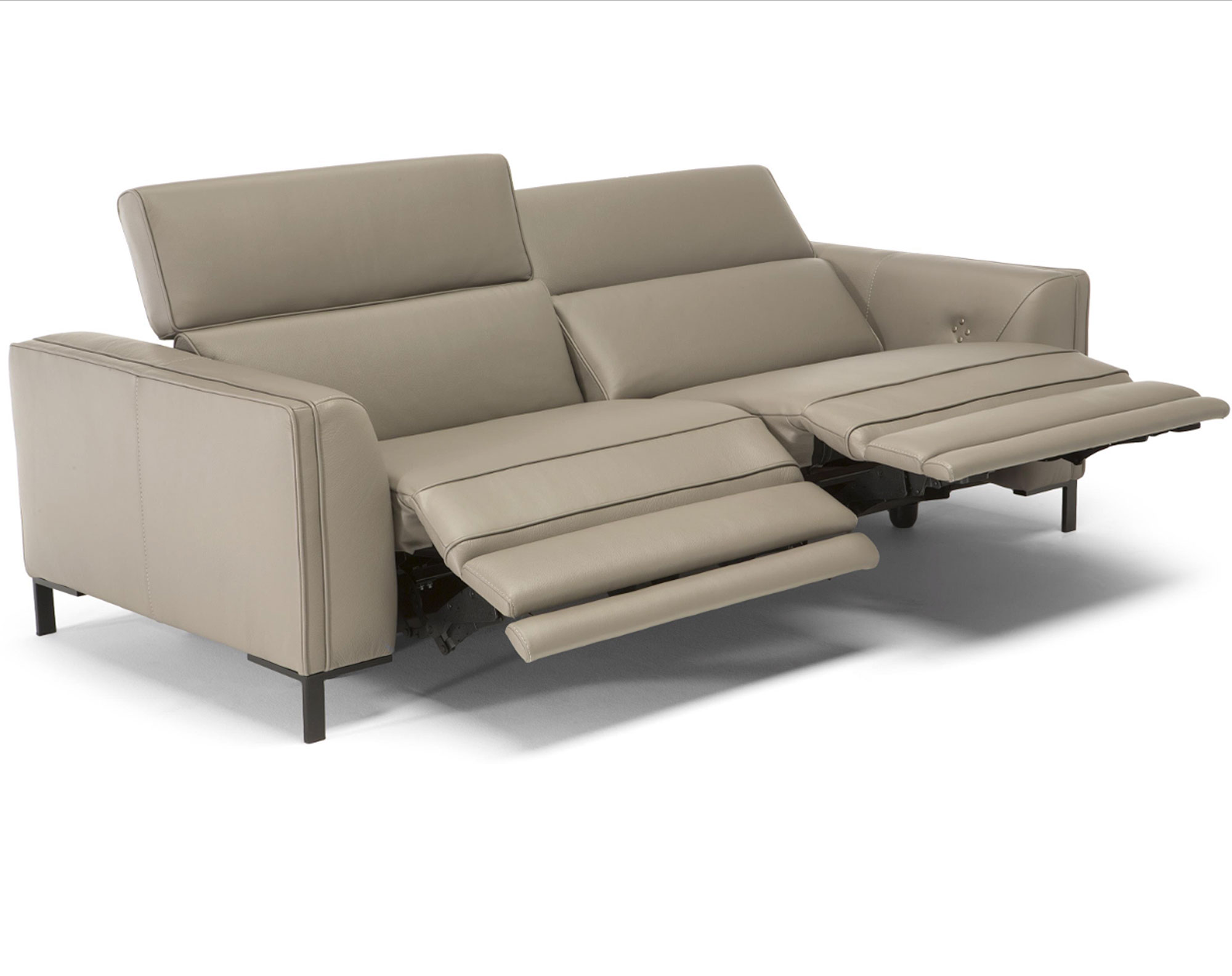 Abile Top Grain Leather Power Reclining Sofa Sofas and Sectionals