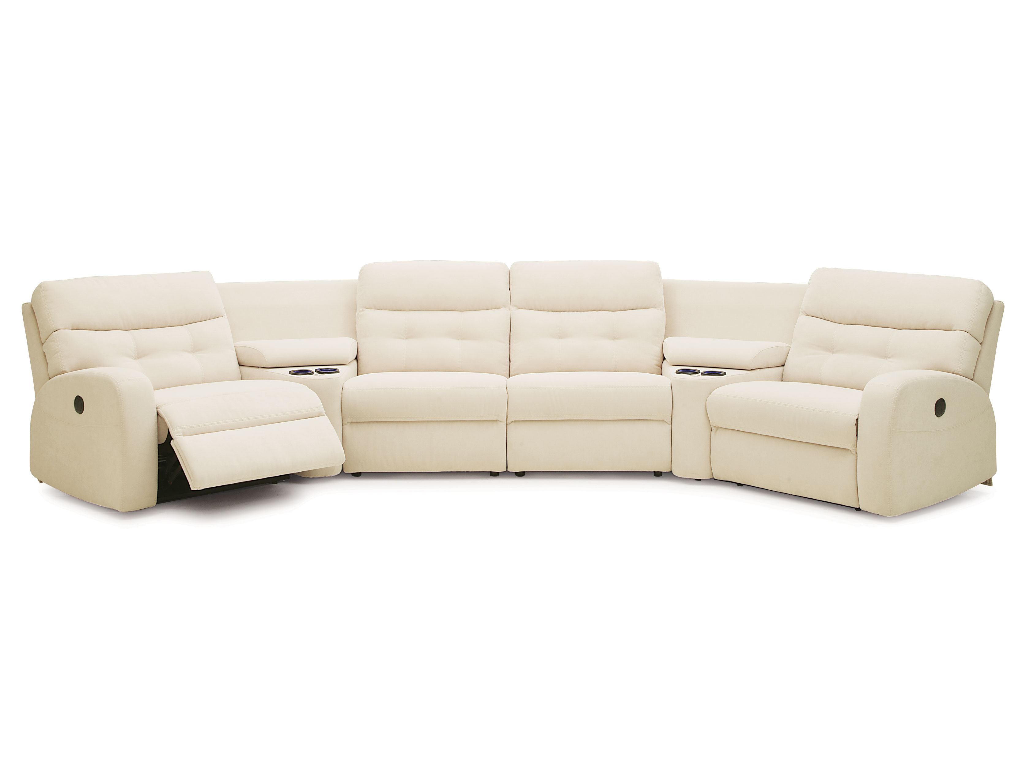 Southgate Home Theater Reclining Sectional (350 Sofas and Sectionals