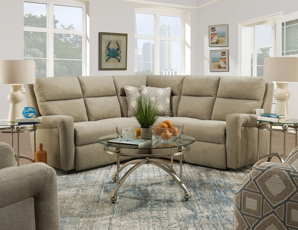 Metro Reclining Sectional w/ Massage + Heat + Sofas and Sectionals