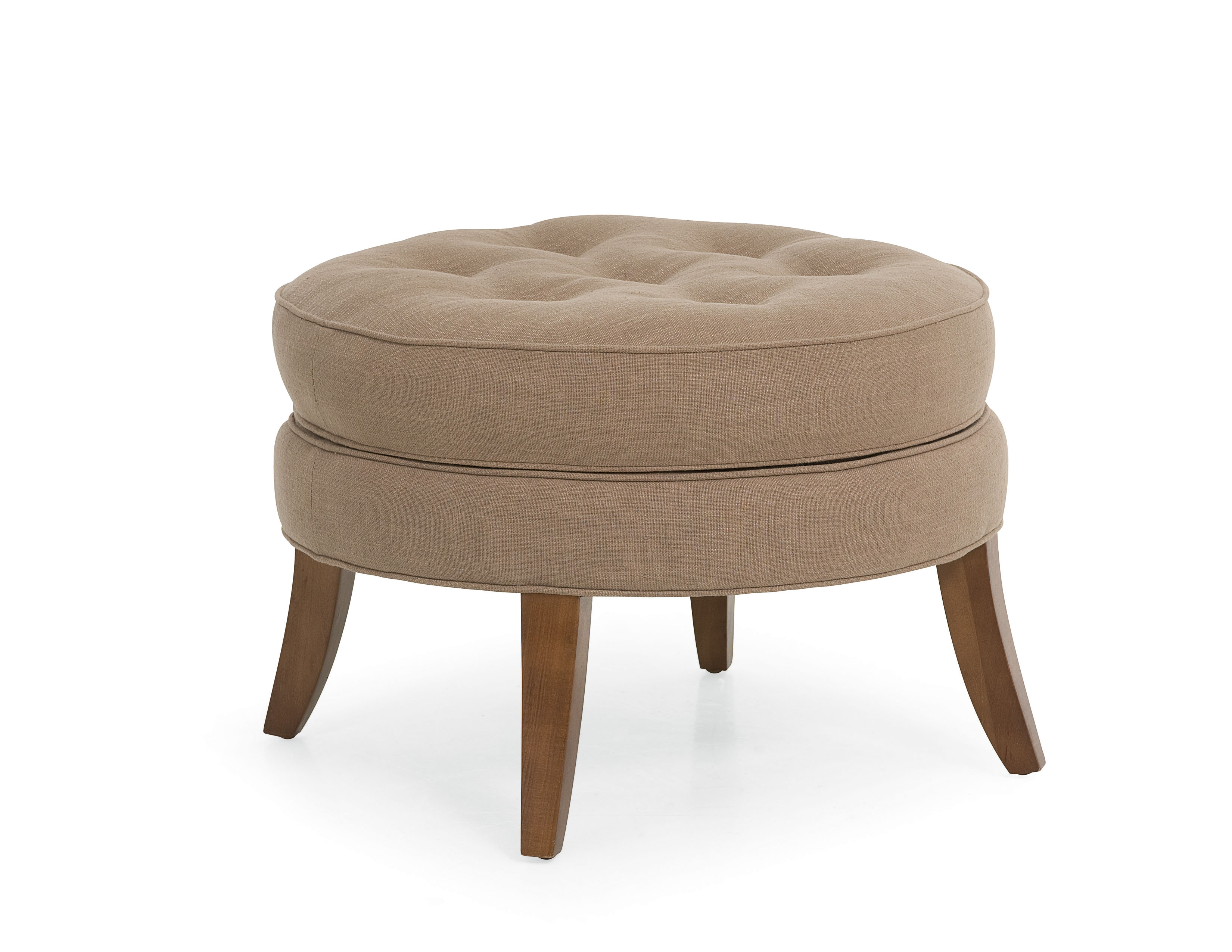 Lilian 28" Oval Ottoman (Made to Order Sofas and Sectionals