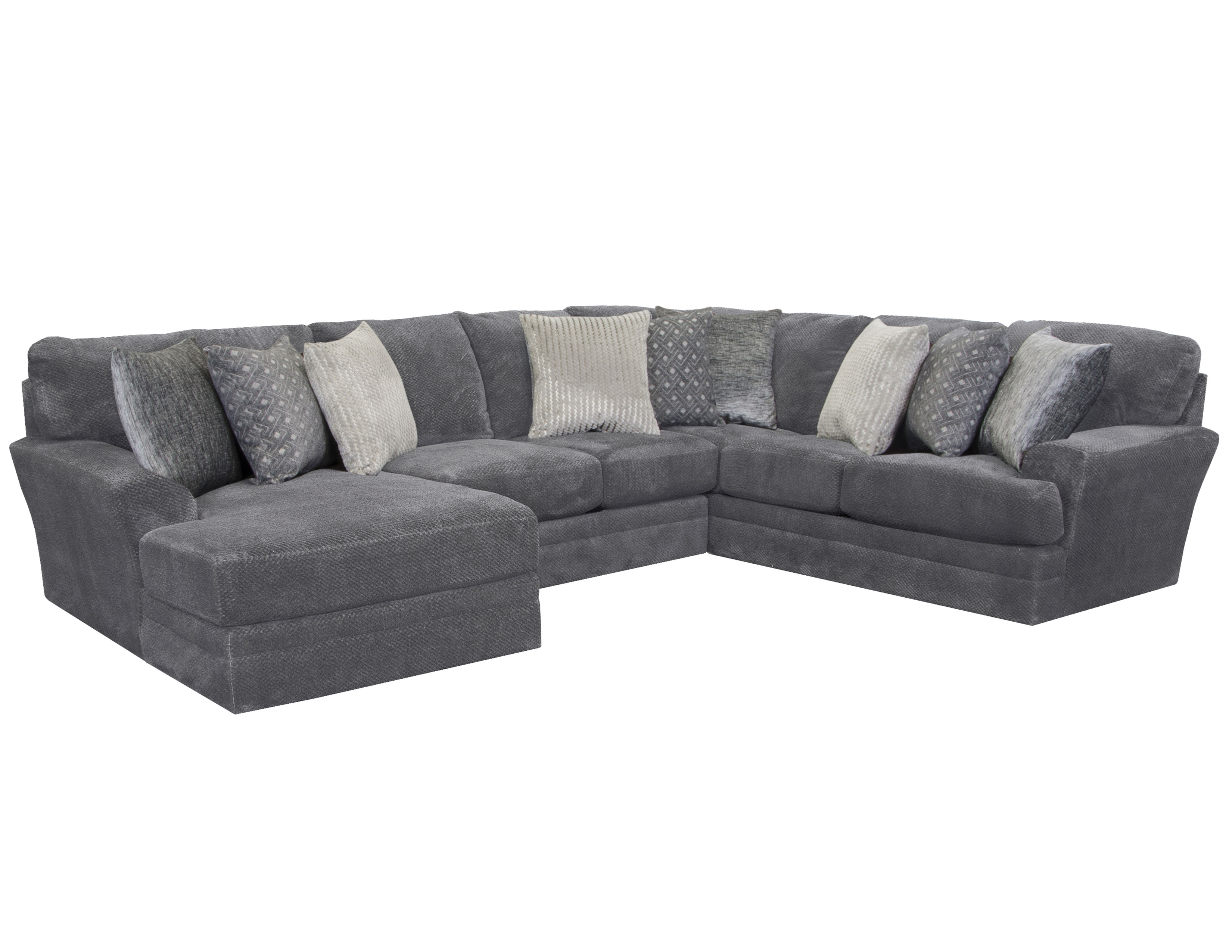 Mammoth Sectional in Smoke (15 Pieces Sofas and Sectionals