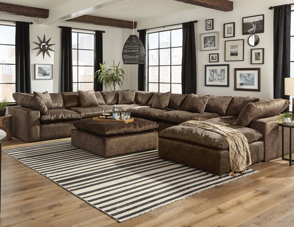 Plush Modular Sectional Sofas and Sectionals