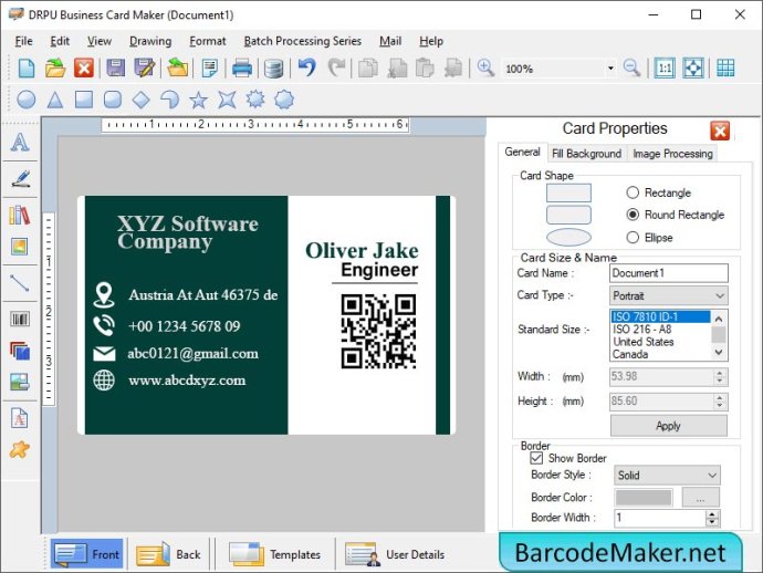 Business Card Maker Tool Download & Review