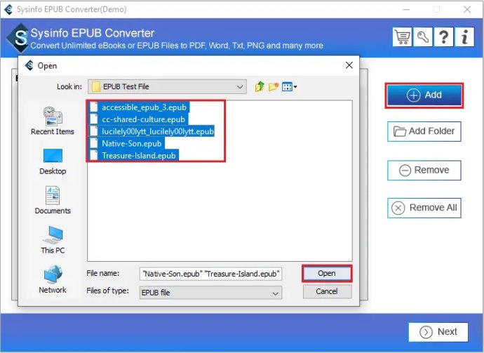 Sysinfo EPUB Converter Download & Review