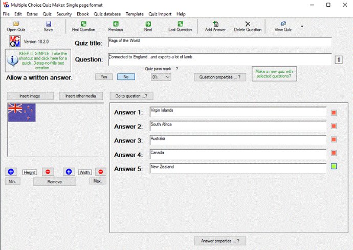 Multiple Choice Quiz Maker - Download & Review