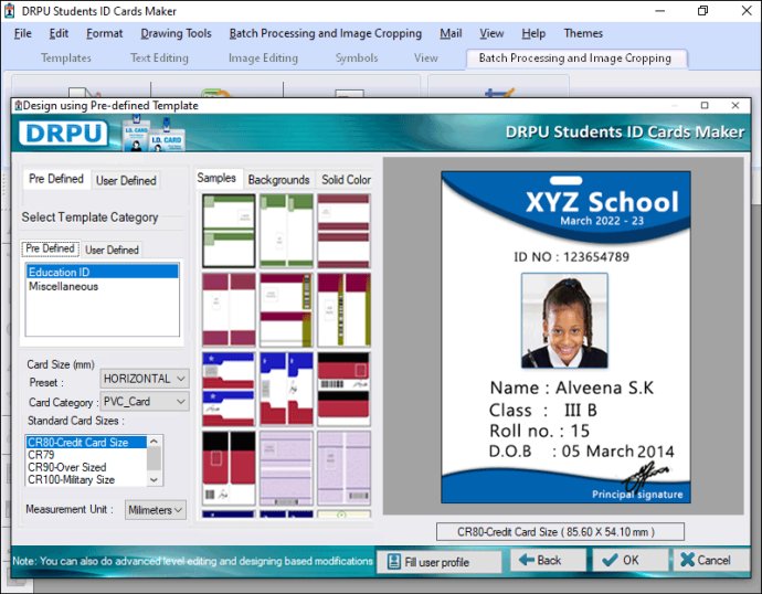 Student ID Card Maker Software Download & Review
