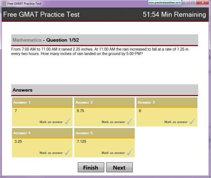 Free GMAT Practice Test Download & Review