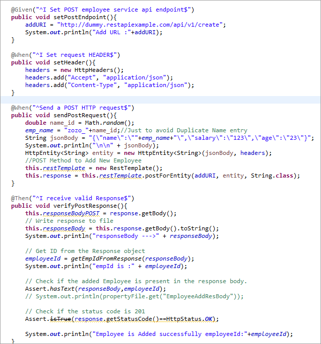 REST API Testing With Cucumber Using BDD Approach
