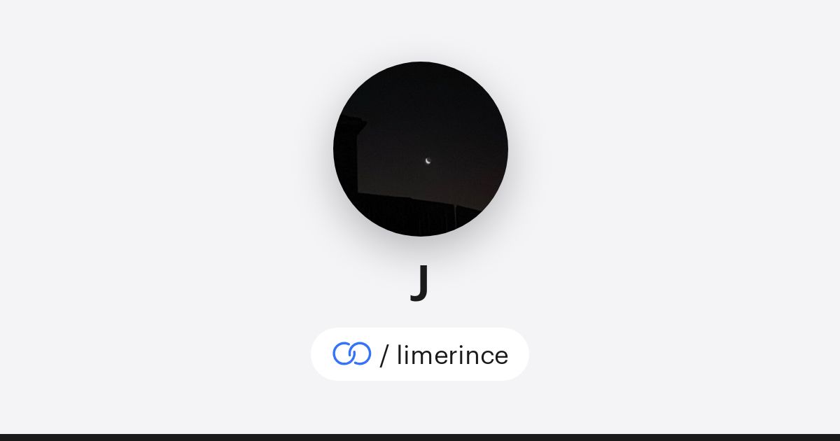 J (/limerince) · solo.to