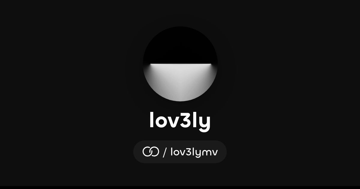 lov3ly (/lov3lymv) · solo.to