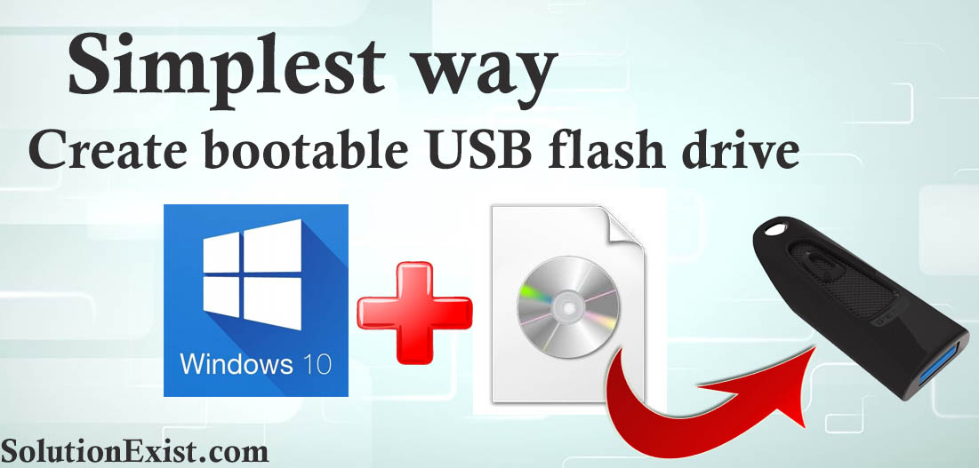 How To Create Windows 10 Bootable Pendrive Bootable USB From ISO