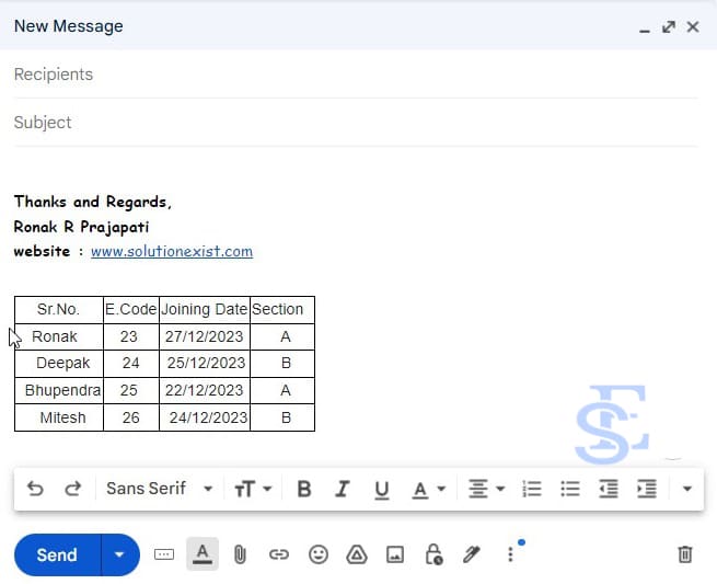 How To Insert Tables In Gmail Emails (2 Ways)