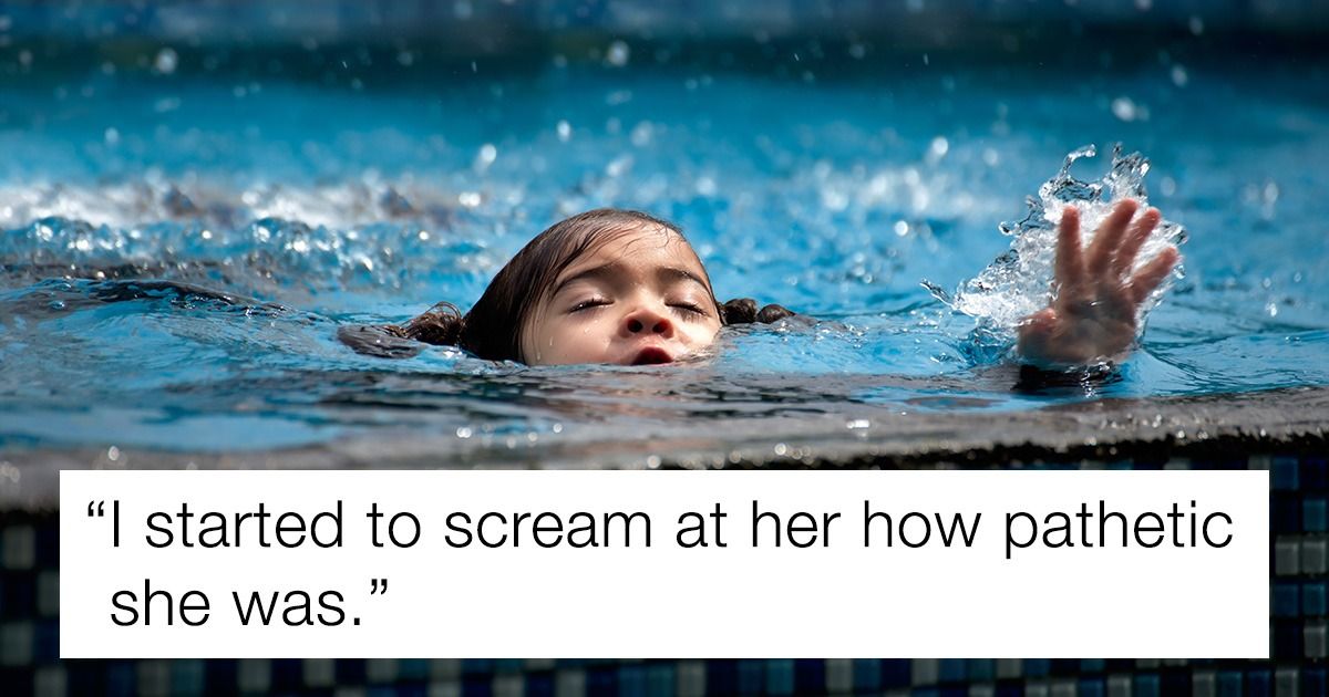 'AITA for screaming at my SIL when she wouldn’t rescue my kid because