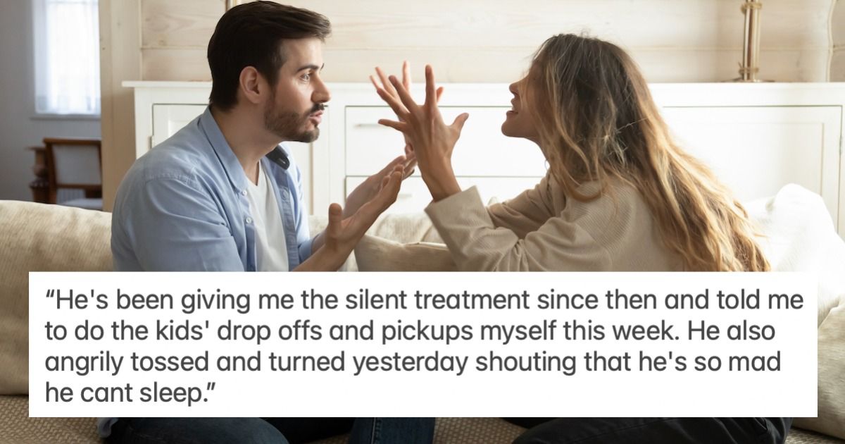 10 year old bath mats destroy a marriage; husband screams, 'you're