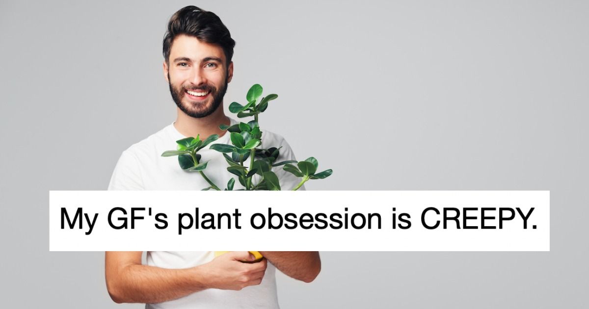 Man completely sabotages girlfriend's plants. AITA? Someecards