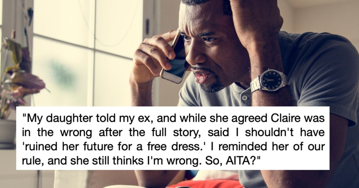 Dad accused of 'ruining' teen daughter's life after she destroys a