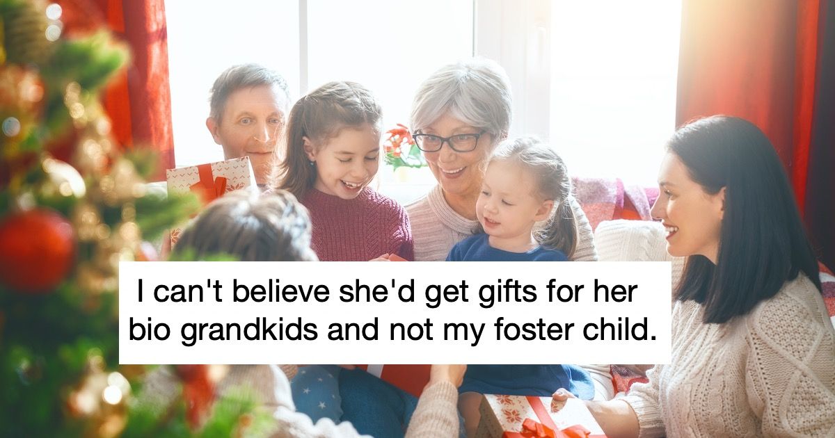 Woman's mom won't give foster grandkid any Christmas gifts, says 'she's