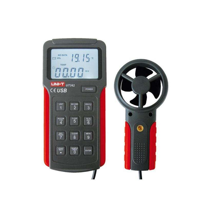 UT362 UNIT Anemometer m/s USB 356184 SOS electronic