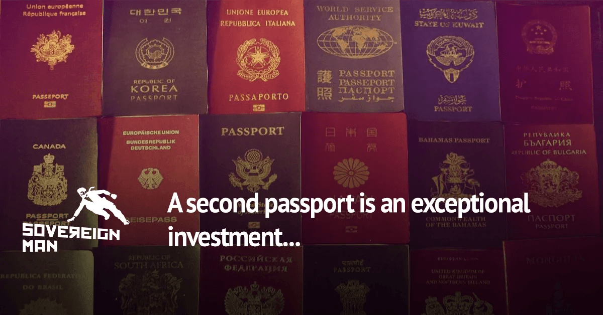 This is the easiest way to obtain a European passport Sovereign Man