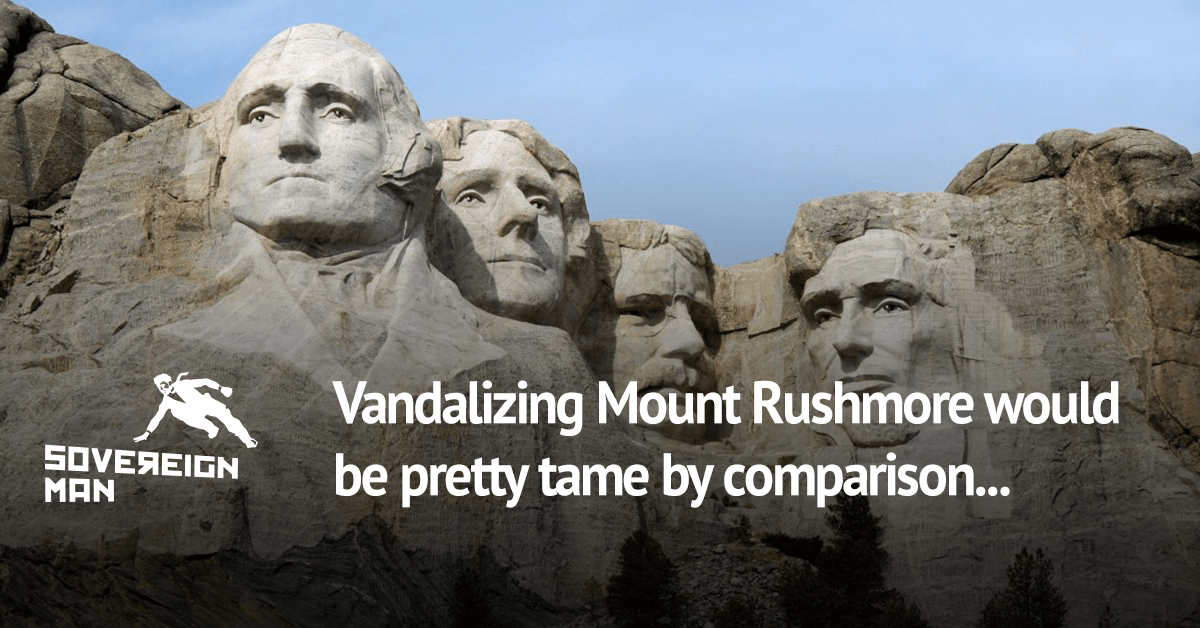 I went to Mount Rushmore… before the Bolsheviks cancel it Sovereign Man