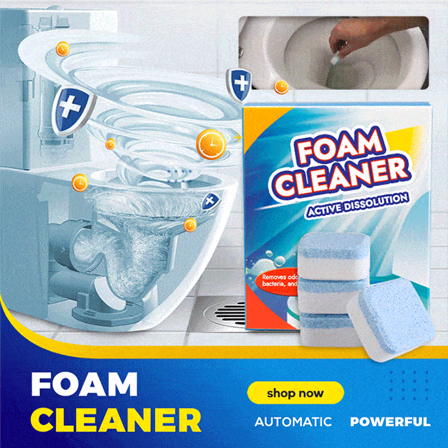 Last Day Promotion SAVE 50Automatic Powerful Foam Cleaner etonwoh