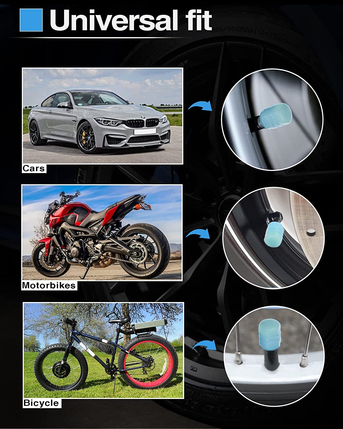 2023 Luminous Tire Valve Stem Cap(BUY 2 GET 1 FREE NOW) Perfect Gift