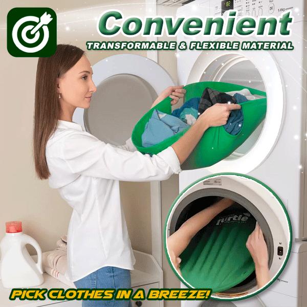 Foldable Hand Carry Max Laundry Basket hoopliee