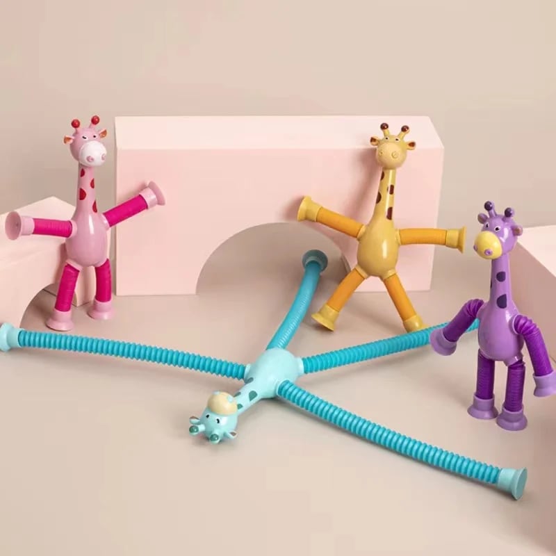 🔥Last Day Promotion 48 OFF Telescopic suction cup giraffe toy toysfever