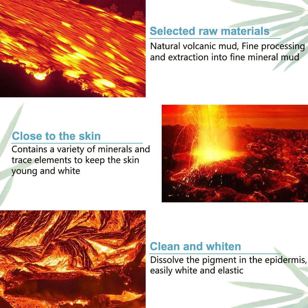 Last Day Promotion 49 OFF 🔥3 IN 1 EFFECTIVE Volcanic Mud Skin Whit