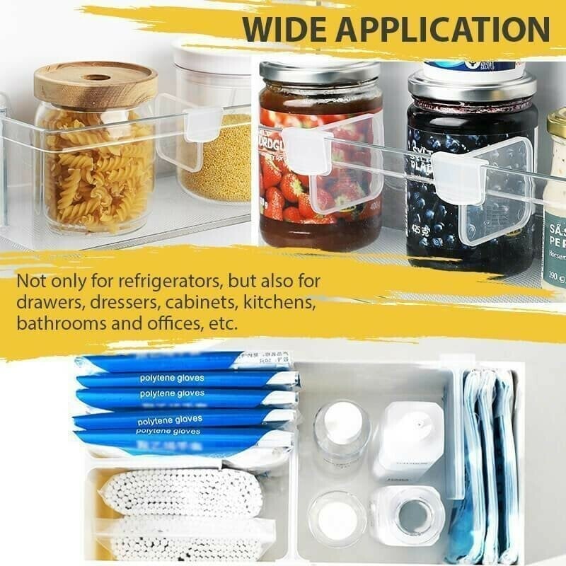 Last Day Promotion 50 OFF Fridge Storage Divider minkakaka
