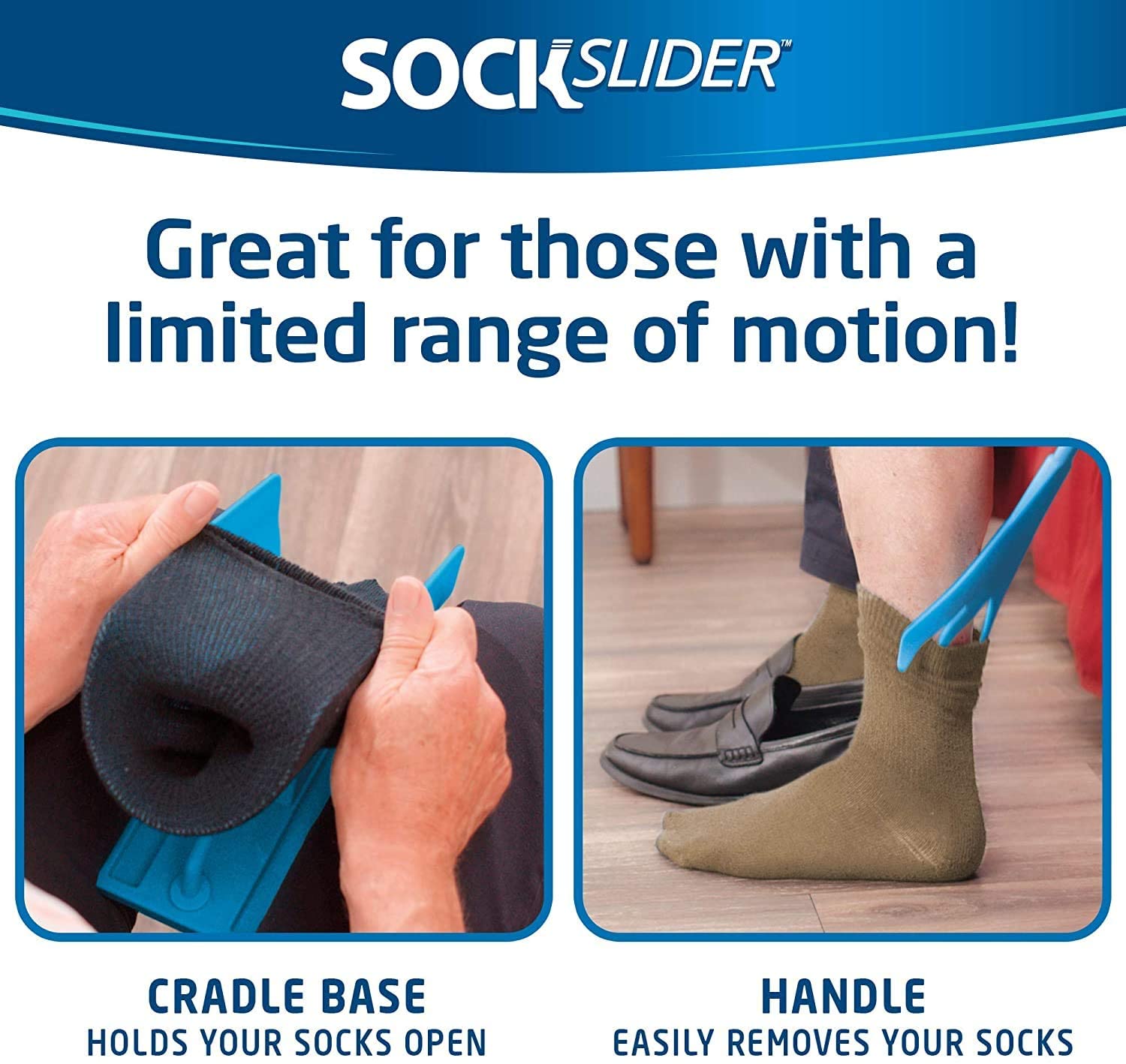 Sock Slider Aid Easy On Off Sock Helper Kit pancidack