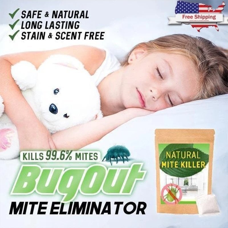 AllNatural Dust Mites Killer!! & 1 PACK (6PCS) reghsd